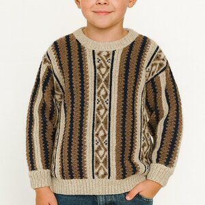 Oshkosh B'gosh Kids Vintage 80s COOGI Style Sweater Size Medium